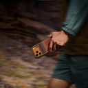 Apple iPhone 17 Pro Uyumlu Kılıf M-safe Şarj Özellikli Pitaka Tactile Woven Sunset-Moonrise Aramid Pro Guard Serisi Kapak - 12