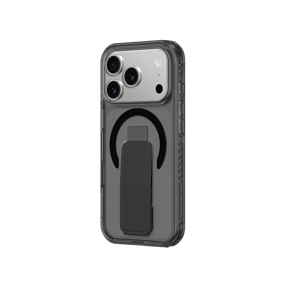 Apple iPhone 17 Pro Uyumlu Kılıf M-safe Şarj Özellikli Standlı Amazingthing Titan Pro Plus Kapak - 7