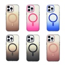 Apple iPhone 16 Pro Max Uyumlu Kılıf M-safe Şarj Özellikli Transparan Renk Geçişli Zore Toros Kapak - 11