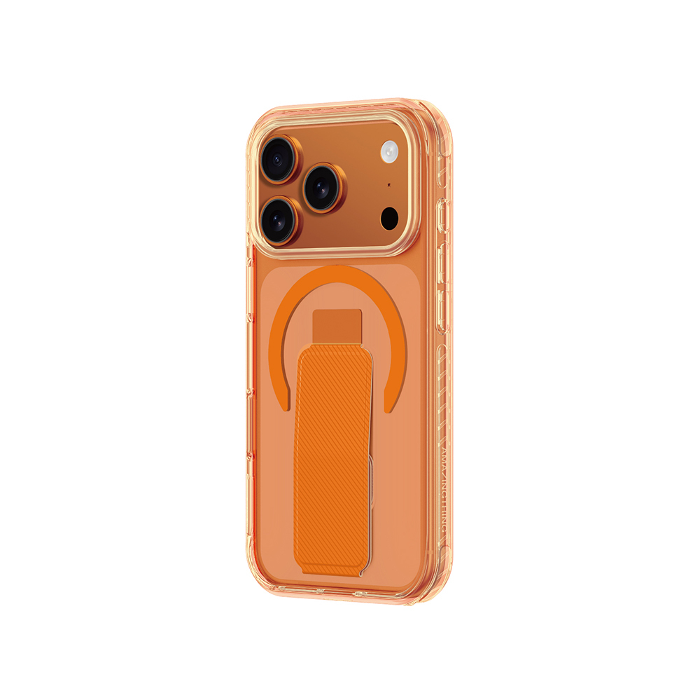 Apple iPhone 17 Pro Max Uyumlu Kılıf M-safe Şarj Özellikli Standlı Amazingthing Titan Pro Plus Kapak - 2