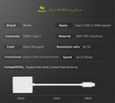 Benks Usb 3.1 Type-C to HDMI Adaptör - 4