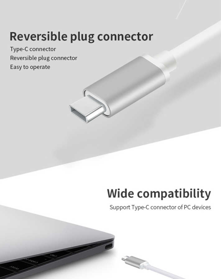 Benks Usb 3.1 Type-C to HDMI Adaptör - 6
