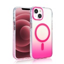 Apple iPhone 13 Uyumlu Kılıf M-safe Şarj Özellikli Transparan Renk Geçişli Zore Toros Kapak - 12
