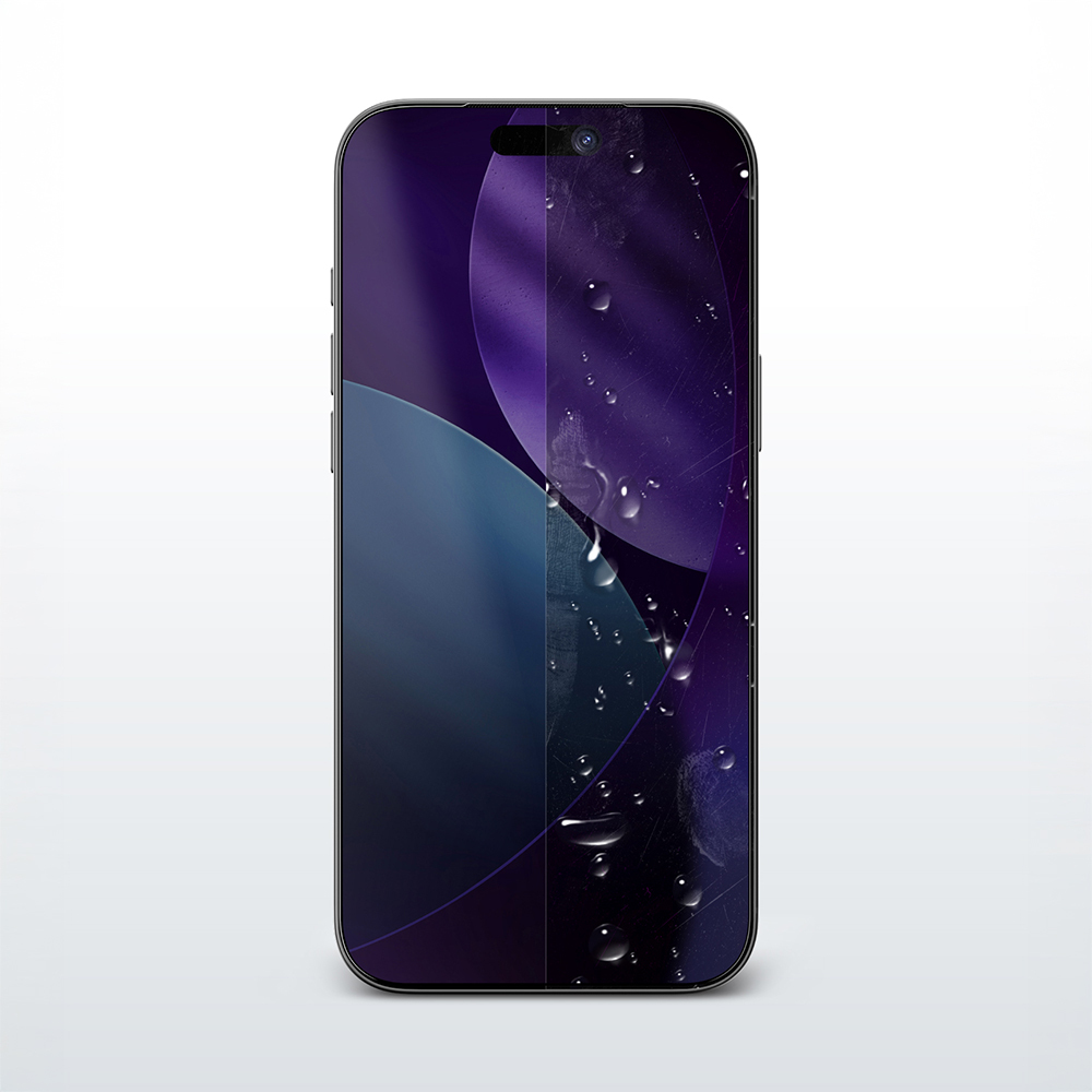 Apple iPhone 17 Air Uyumlu Amazingthing Titan Privacy Parmak İzi Bırakmayan Temperli Cam Ekran Koruyucu - 4