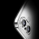Apple iPhone 17 Uyumlu Kılıf M-safe Şarj Özellikli Transparan Sert PC Wlons Pita Kapak - 2