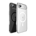 Apple iPhone 17 Air Uyumlu Kılıf M-safe Şarj Özellikli Transparan Sert PC Wlons Pita Kapak - 1