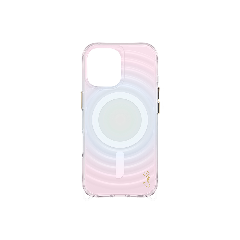 Apple iPhone 17 Uyumlu Kılıf M-safe Şarj Özellikli Renk Geçişli Coehl Vela Kapak - 1