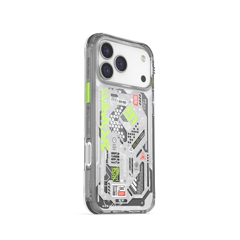 Apple iPhone 17 Pro Max Uyumlu Kılıf Desenli Airbag Tasarımlı Skinarma Spectra Kapak - 1