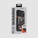 Apple iPhone 17 Pro Max Uyumlu Kılıf Desenli Airbag Tasarımlı Skinarma Spectra Kapak - 8