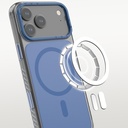 Apple iPhone 17 Pro Uyumlu Kılıf M-safe Şarj Özellikli Metal Kamera Çerçeveli Airbag Tasarımlı Lenyes CK221 Sert PC Kapak - 7