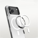 Apple iPhone 17 Pro Max Uyumlu Kılıf M-safe Şarj Özellikli Metal Kamera Çerçeveli Airbag Tasarımlı Lenyes CK221 Sert PC Kapak - 1