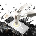 Apple iPhone 17 Pro Max Uyumlu Kılıf M-safe Şarj Özellikli Metal Kamera Çerçeveli Airbag Tasarımlı Lenyes CK221 Sert PC Kapak - 2
