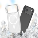 Apple iPhone 17 Pro Max Uyumlu Kılıf M-safe Şarj Özellikli Metal Kamera Çerçeveli Airbag Tasarımlı Lenyes CK221 Sert PC Kapak - 3