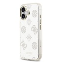 Apple iPhone 17 Uyumlu Kılıf Guess Orjinal Lisanslı Metal Kamera Çerçeveli Simli Aynalı Kapak - 8