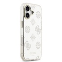 Apple iPhone 17 Uyumlu Kılıf Guess Orjinal Lisanslı Metal Kamera Çerçeveli Simli Aynalı Kapak - 10
