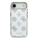Apple iPhone 17 Air Uyumlu Kılıf Guess Orjinal Lisanslı Metal Kamera Çerçeveli Simli Aynalı Kapak - 1