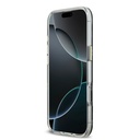 Apple iPhone 17 Air Uyumlu Kılıf Guess Orjinal Lisanslı Metal Kamera Çerçeveli Simli Aynalı Kapak - 4