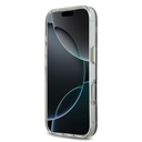 Apple iPhone 17 Pro Uyumlu Kılıf Guess Orjinal Lisanslı Metal Kamera Çerçeveli Simli Aynalı Kapak - 4