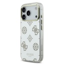 Apple iPhone 17 Pro Max Uyumlu Kılıf Guess Orjinal Lisanslı Metal Kamera Çerçeveli Simli Aynalı Kapak - 3