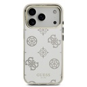 Apple iPhone 17 Pro Max Uyumlu Kılıf Guess Orjinal Lisanslı Metal Kamera Çerçeveli Simli Aynalı Kapak - 9