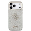 Apple iPhone 17 Pro Max Uyumlu Kılıf Guess Orjinal Lisanslı 4G Büyük Metal Kamera Çerçeveli ve Logolu Glitter Kapak - 9