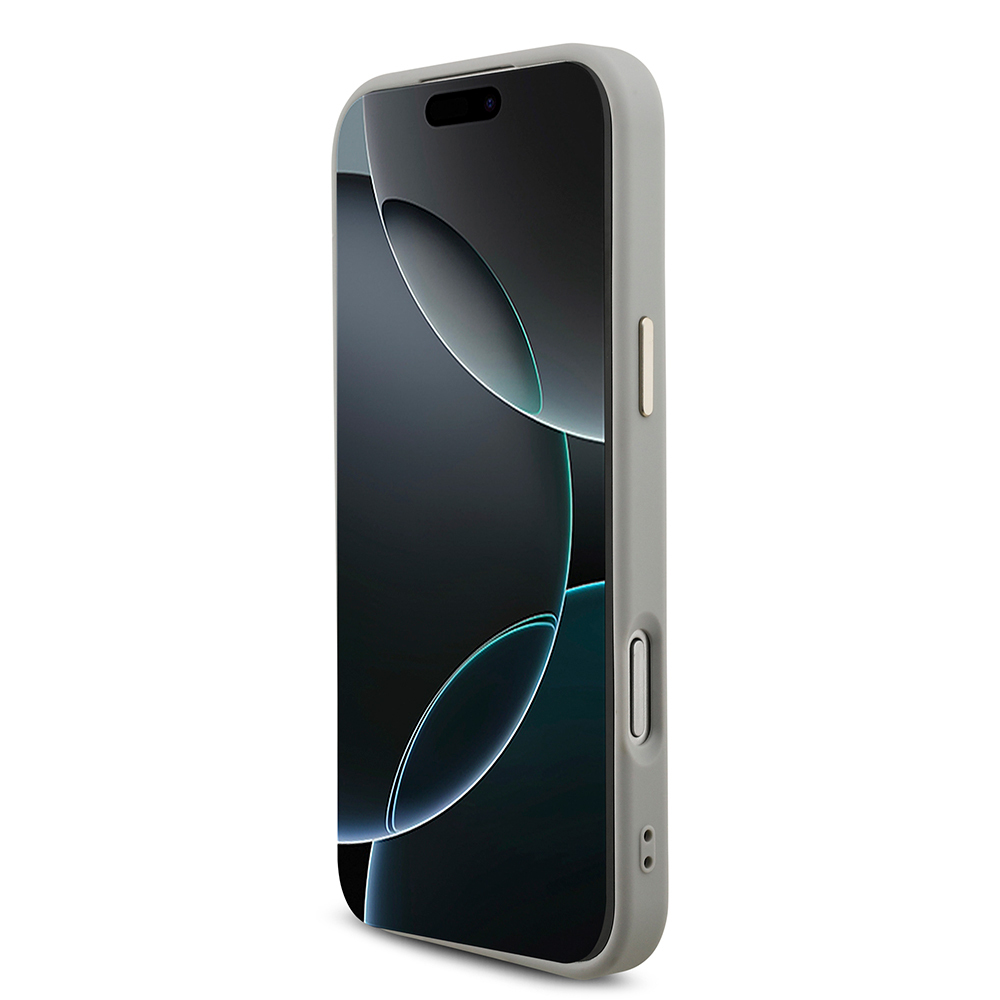 Apple iPhone 17 Pro Max Uyumlu Kılıf Guess Orjinal Lisanslı 4G Büyük Metal Kamera Çerçeveli ve Logolu Glitter Kapak - 11