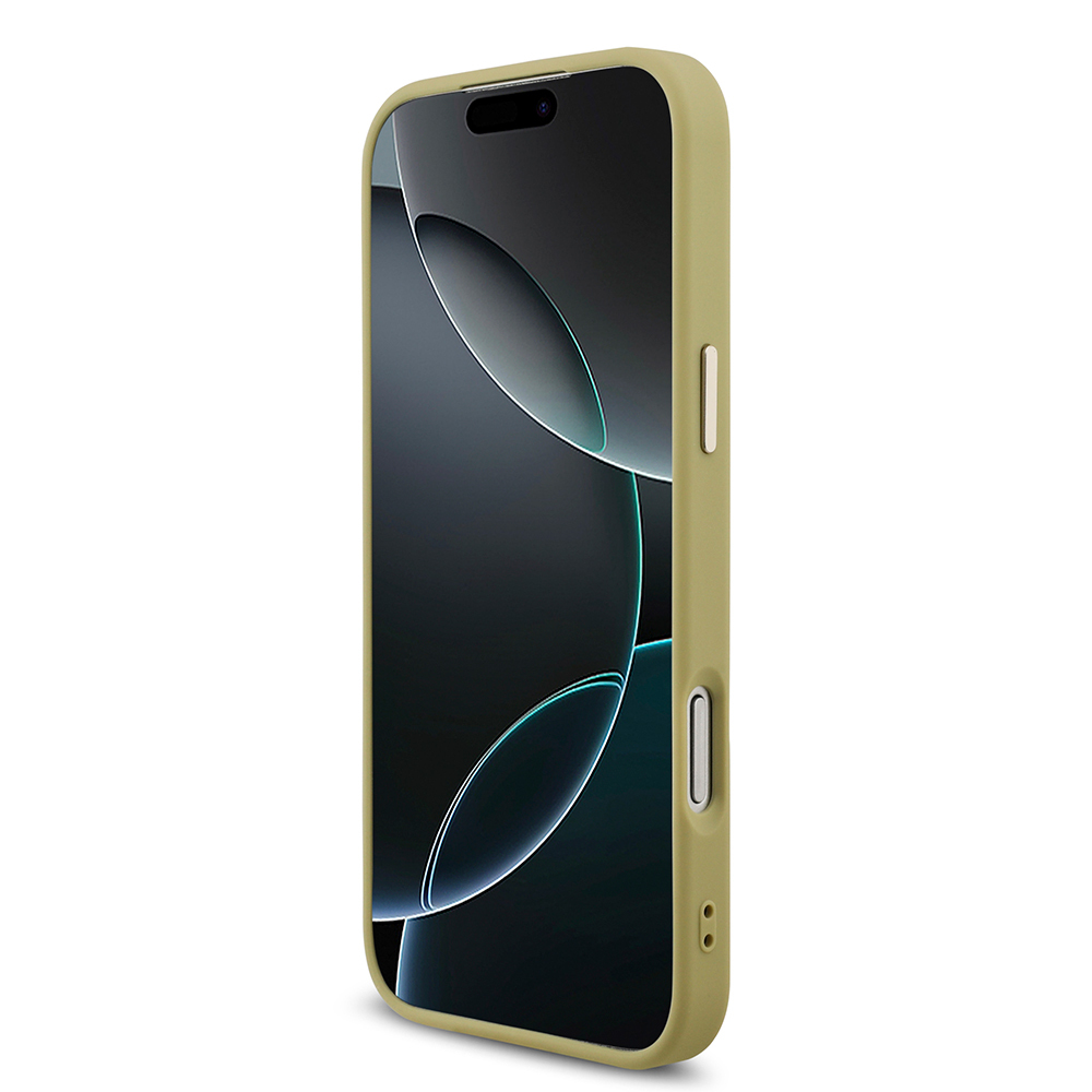 Apple iPhone 17 Pro Max Uyumlu Kılıf Guess Orjinal Lisanslı 4G Büyük Metal Kamera Çerçeveli ve Logolu Glitter Kapak - 18