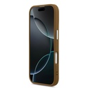 Apple iPhone 17 Uyumlu Kılıf Guess Orjinal Lisanslı M-safe Şarj Özellikli PU Deri Metal Kamera Çerçeveli Üçgen Logolu Kapak - 11
