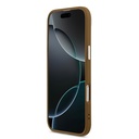 Apple iPhone 17 Air Uyumlu Kılıf Guess Orjinal Lisanslı M-safe Şarj Özellikli PU Deri Metal Kamera Çerçeveli Üçgen Logolu Kapak - 11