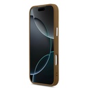 Apple iPhone 17 Pro Max Uyumlu Kılıf Guess Orjinal Lisanslı M-safe Şarj Özellikli PU Deri Metal Kamera Çerçeveli Üçgen Logolu Kapak - 11
