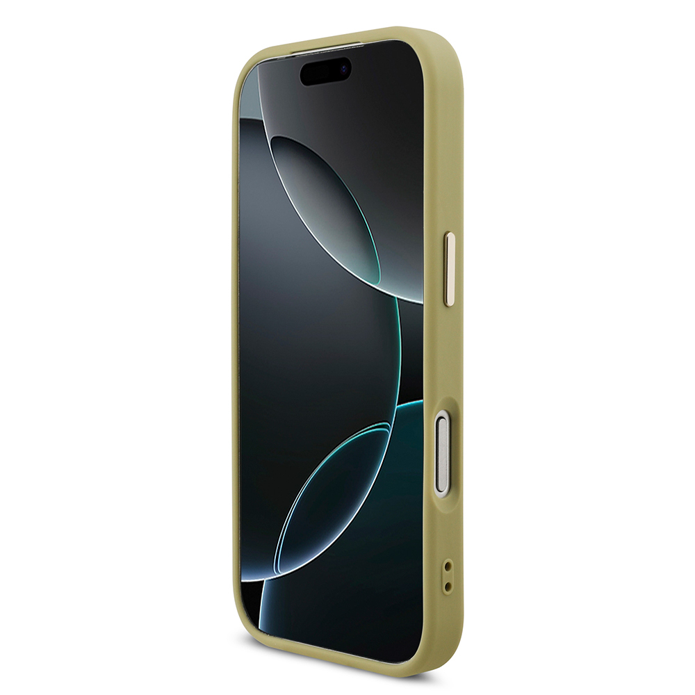 Apple iPhone 17 Pro Uyumlu Kılıf Guess Orjinal Lisanslı 4G Büyük Metal Kamera Çerçeveli ve Logolu Glitter Kapak - 4