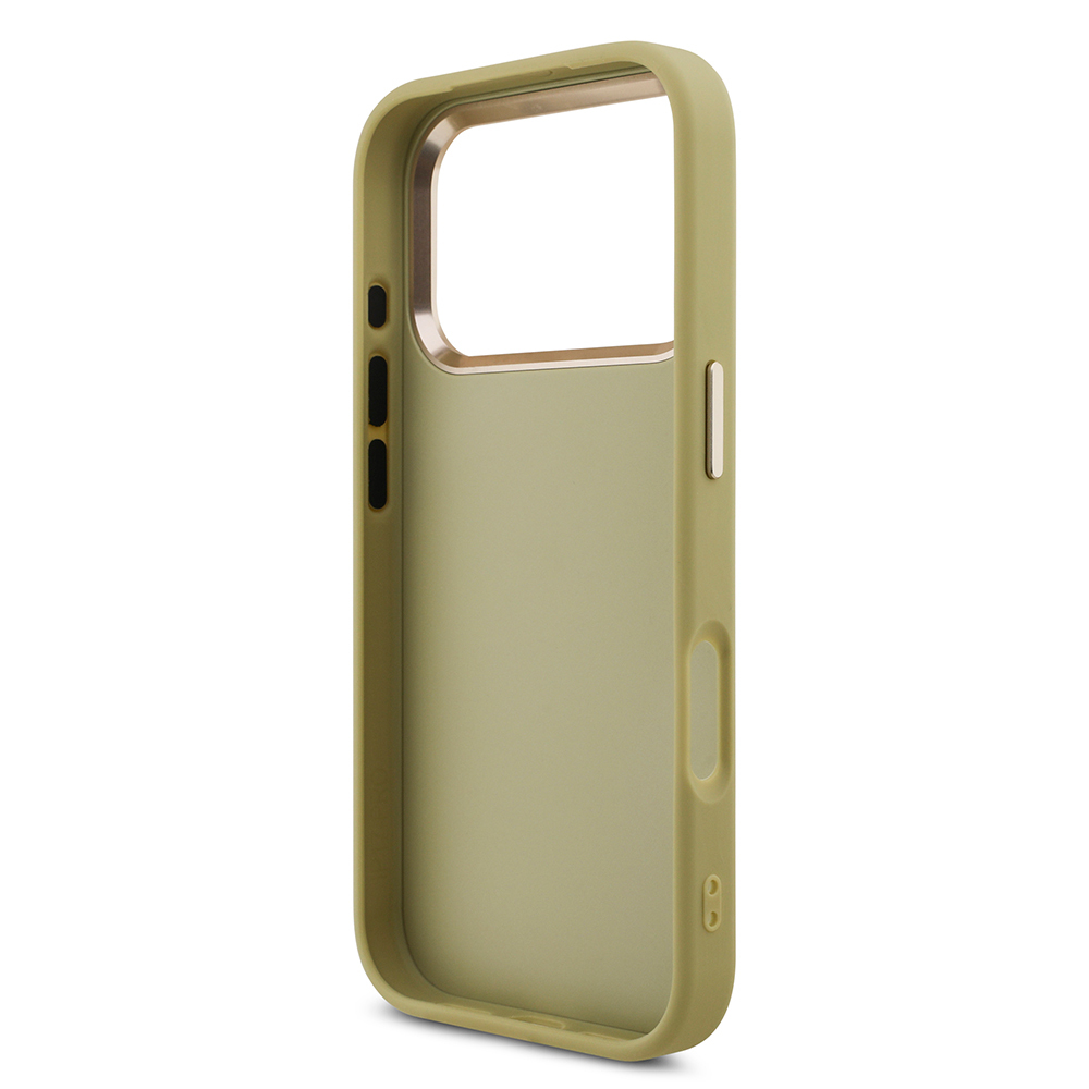 Apple iPhone 17 Pro Uyumlu Kılıf Guess Orjinal Lisanslı 4G Büyük Metal Kamera Çerçeveli ve Logolu Glitter Kapak - 6