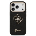 Apple iPhone 17 Pro Uyumlu Kılıf Guess Orjinal Lisanslı 4G Büyük Metal Kamera Çerçeveli ve Logolu Glitter Kapak - 9