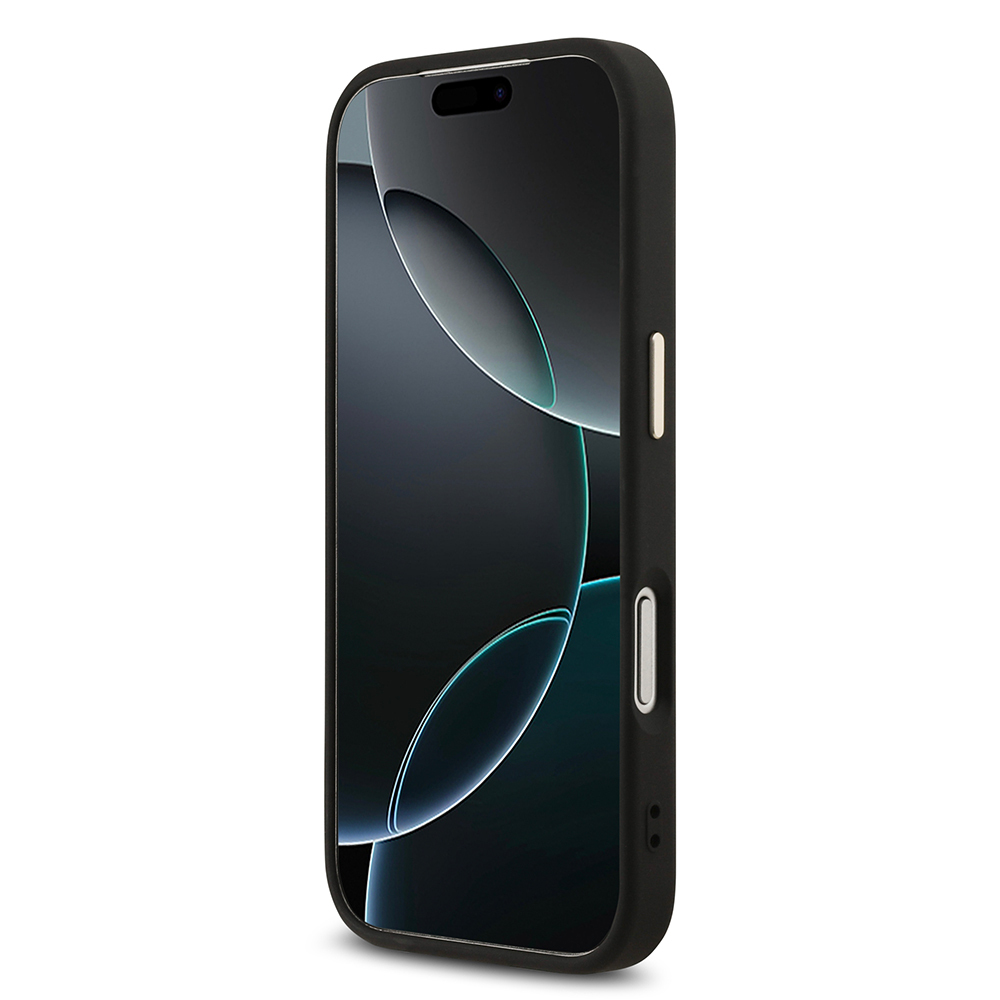 Apple iPhone 17 Pro Uyumlu Kılıf Guess Orjinal Lisanslı 4G Büyük Metal Kamera Çerçeveli ve Logolu Glitter Kapak - 11