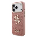 Apple iPhone 17 Pro Uyumlu Kılıf Guess Orjinal Lisanslı 4G Büyük Metal Kamera Çerçeveli ve Logolu Glitter Kapak - 15