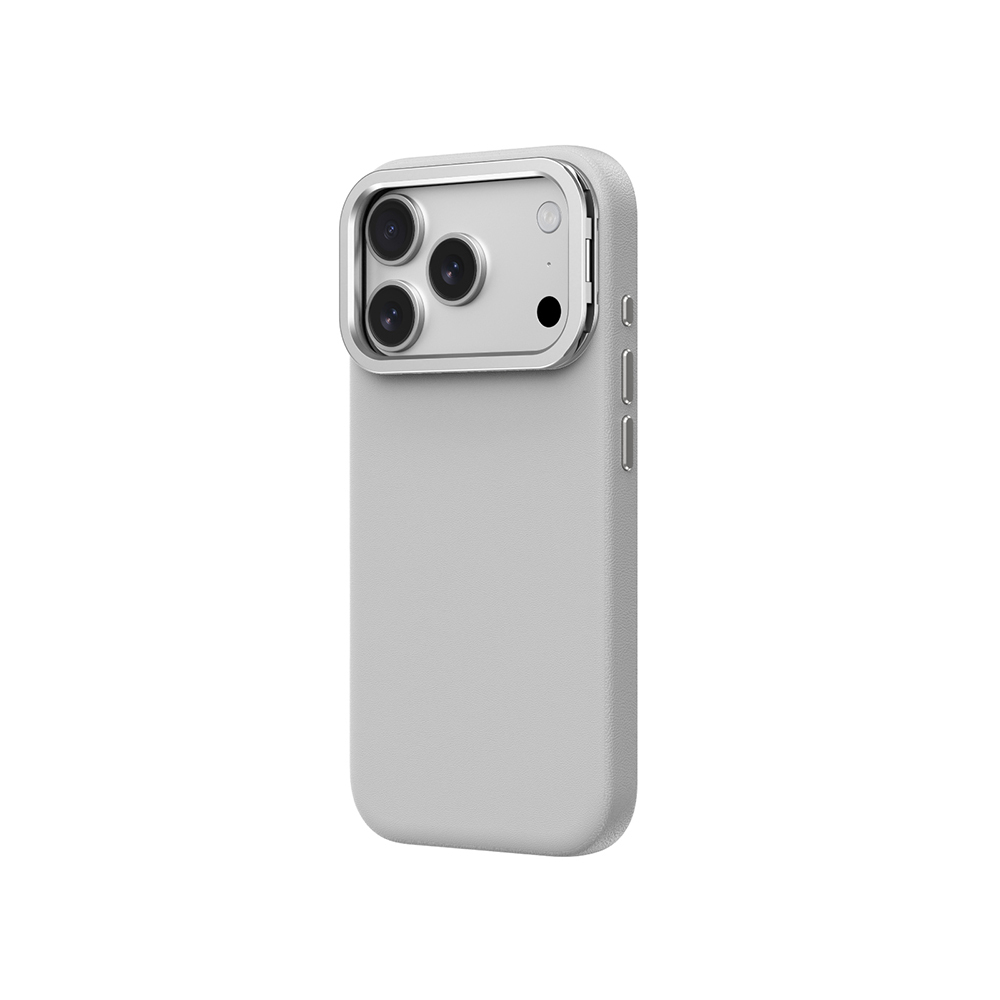 Apple iPhone 17 Pro Max Uyumlu Kılıf M-safe Şarj Özellikli Standlı Amazingthing Glamour Mag Serisi PU Kapak - 6