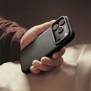 Apple iPhone 17 Pro Max Uyumlu Kılıf M-safe Şarj Özellikli Standlı Amazingthing Glamour Mag Serisi PU Kapak - 21