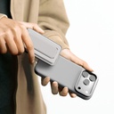 Apple iPhone 17 Pro Max Uyumlu Kılıf M-safe Şarj Özellikli Standlı Amazingthing Glamour Mag Serisi PU Kapak - 22