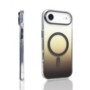 Apple iPhone 17 Air Uyumlu Kılıf M-safe Şarj Özellikli Transparan Renk Geçişli Zore Toros Kapak - 4