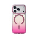 Apple iPhone 17 Pro Uyumlu Kılıf M-safe Şarj Özellikli Transparan Renk Geçişli Zore Toros Kapak - 9