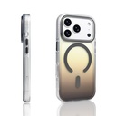 Apple iPhone 17 Pro Uyumlu Kılıf M-safe Şarj Özellikli Transparan Renk Geçişli Zore Toros Kapak - 12