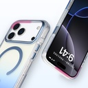 Apple iPhone 17 Pro Uyumlu Kılıf M-safe Şarj Özellikli Transparan Renk Geçişli Zore Toros Kapak - 14