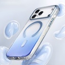 Apple iPhone 17 Pro Uyumlu Kılıf M-safe Şarj Özellikli Transparan Renk Geçişli Zore Toros Kapak - 16