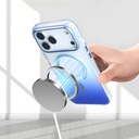 Apple iPhone 17 Pro Uyumlu Kılıf M-safe Şarj Özellikli Transparan Renk Geçişli Zore Toros Kapak - 20