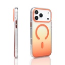 Apple iPhone 17 Pro Max Uyumlu Kılıf M-safe Şarj Özellikli Transparan Renk Geçişli Zore Toros Kapak - 1
