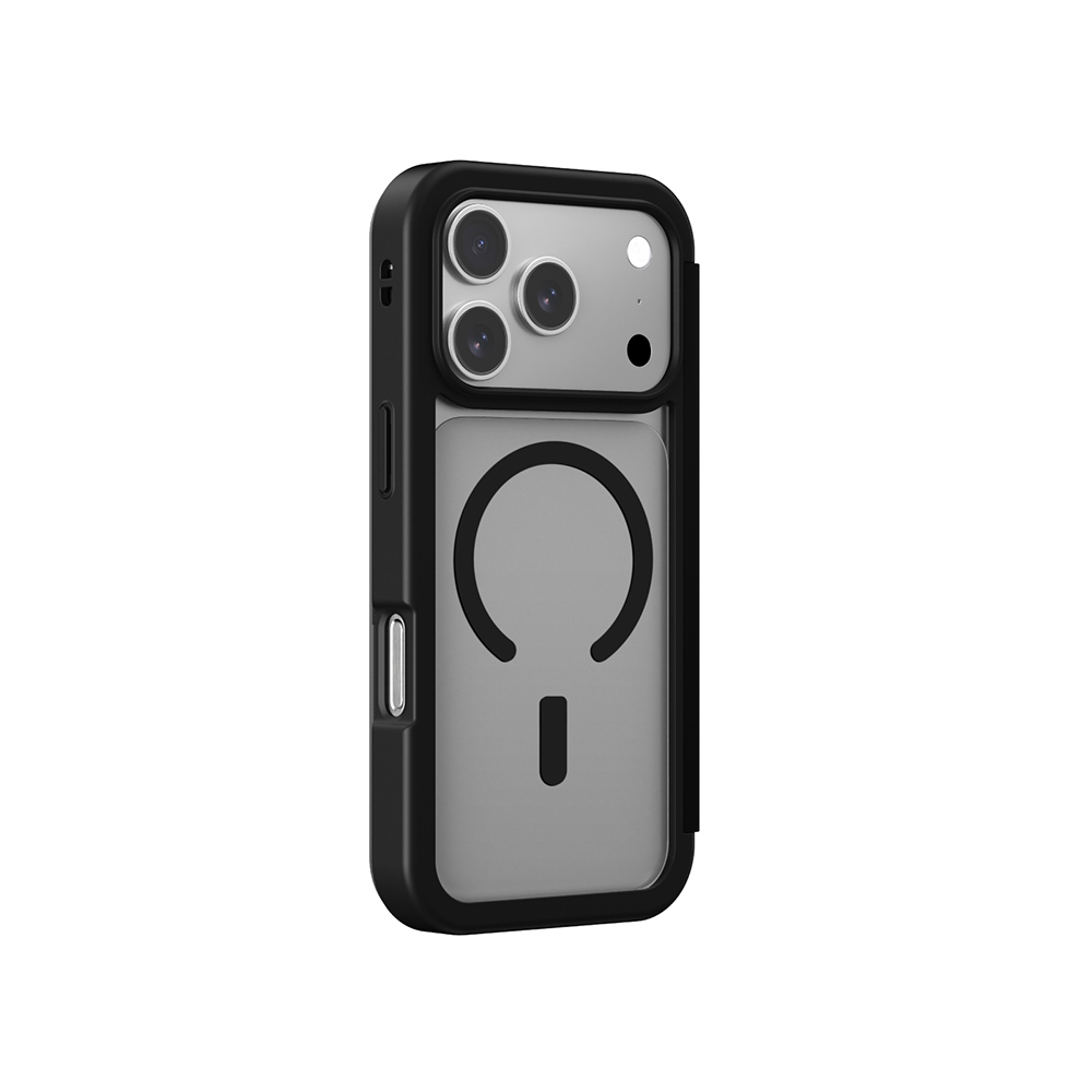 Apple iPhone 17 Pro Max Uyumlu PU Kartlıklı Kapaklı Amazingthing Glamour Foilo Serisi Kılıf - 12