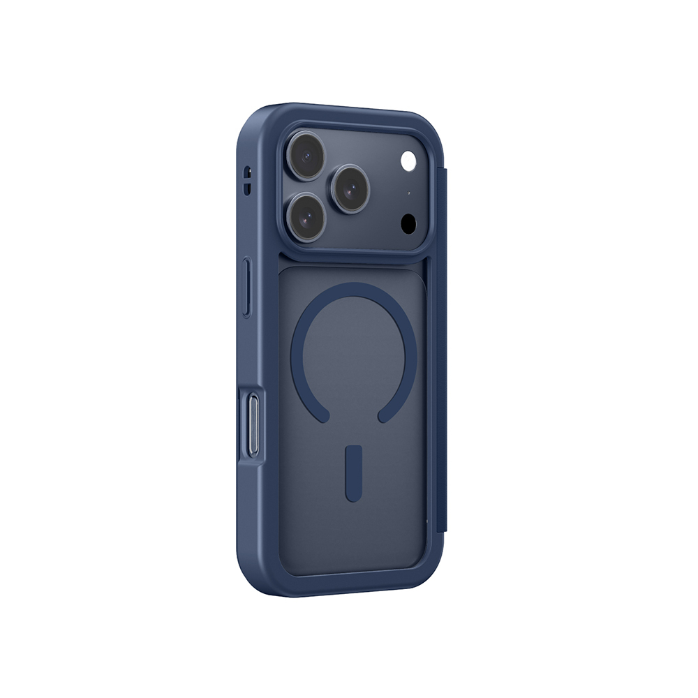 Apple iPhone 17 Pro Max Uyumlu PU Kartlıklı Kapaklı Amazingthing Glamour Foilo Serisi Kılıf - 14