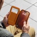 Apple iPhone 17 Pro Max Uyumlu PU Kartlıklı Kapaklı Amazingthing Glamour Foilo Serisi Kılıf - 19