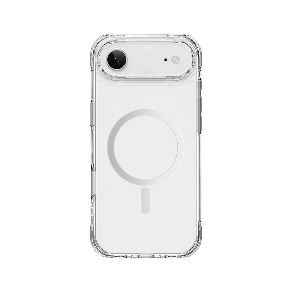 Apple iPhone 17 Air Uyumlu Kılıf M-safe Şarj Özellikli Wiwu MCC-702 Titanyum Pro Serisi Sert PC Kapak - 3