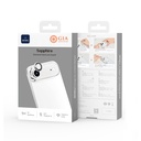 Apple iPhone 17 Air Uyumlu Wiwu LG-003 Lens Guard Çizilmeye Karşı Dayanıklı Safir Kamera Lens Koruyucu - 5